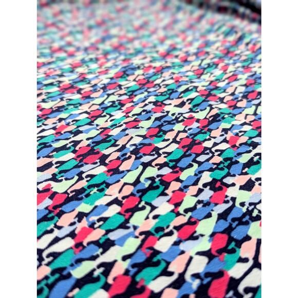 Vineyard Vines Swimming Whales Tisbury Stretch Knit Dress | Girls Size M (10–12) - Picture 5 of 9